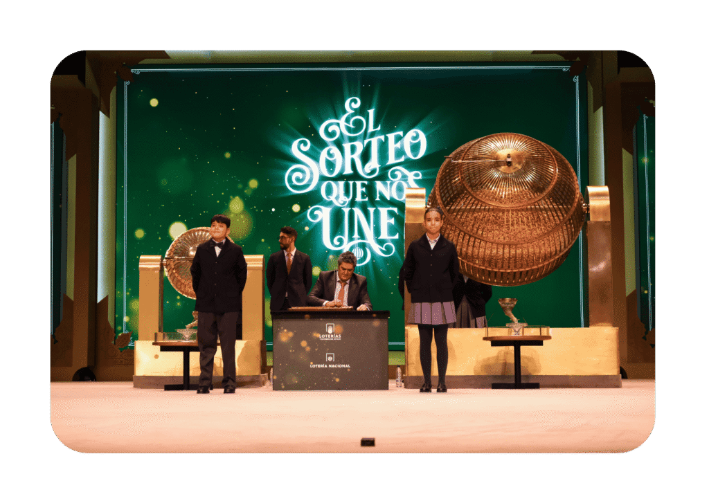 Losowanie świątecznej loterii El Gordo w Hiszpanii